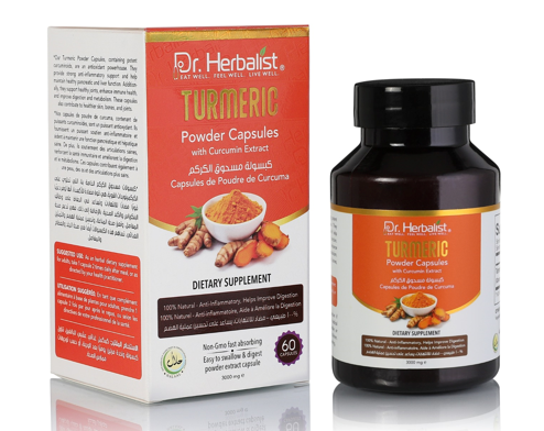 Dr Herbalist Turmeric Extract Capsule 250mg