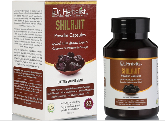 Dr Herbalist Shilajit Extract Capsule 450mg