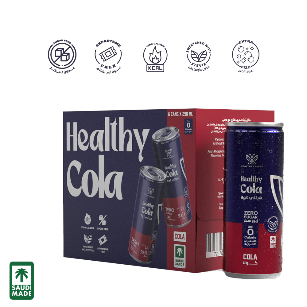 Healthy Cola (Cola Flavor) 250ml x 6
